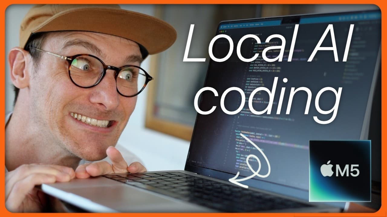 Can We Finally Code on M5 MacBook Pro with Local AI?