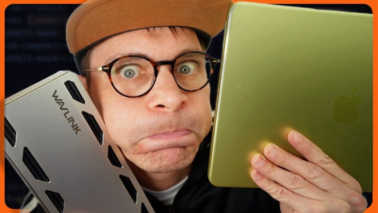 Can I Turn This MacBook Neo Into a Local AI BEAST?! (w/Wavlink Thunderbolt Dock)