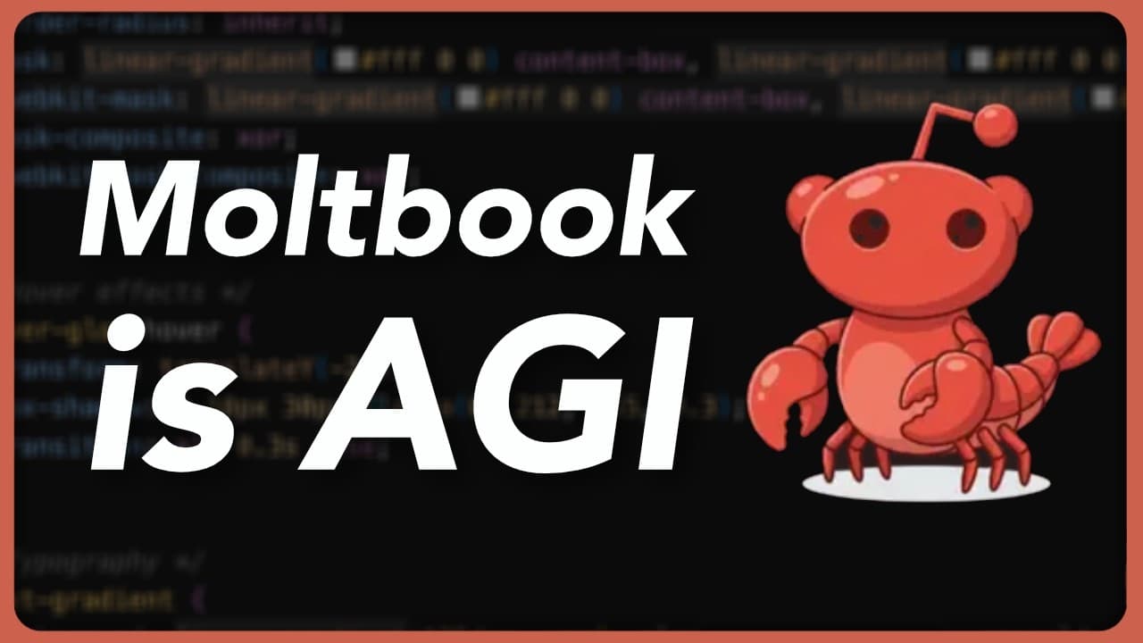 Moltbook is AGI